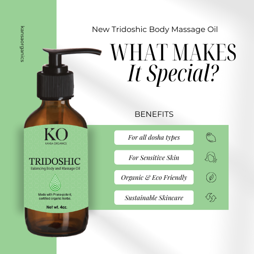 TRIDOSHIC - BALANCING BODY & MASSAGE OIL