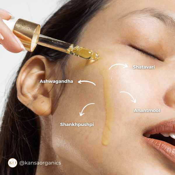 Ayurvedic Facial Brightening Kansa Oil