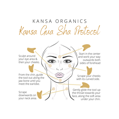 KO Kansa Gua Sha - Anahata - Kansa Organics