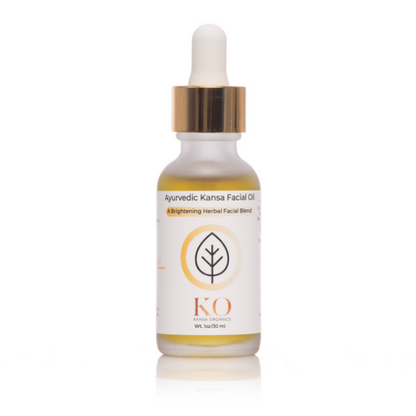 Ayurvedic Facial Brightening Kansa Oil - Kansa Organics