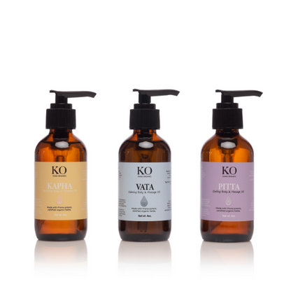 PITTA - THE COOLING BODY & MASSAGE OIL - Kansa Organics