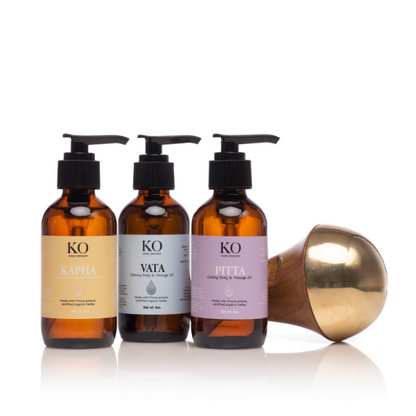 PITTA - THE COOLING BODY & MASSAGE OIL - Kansa Organics